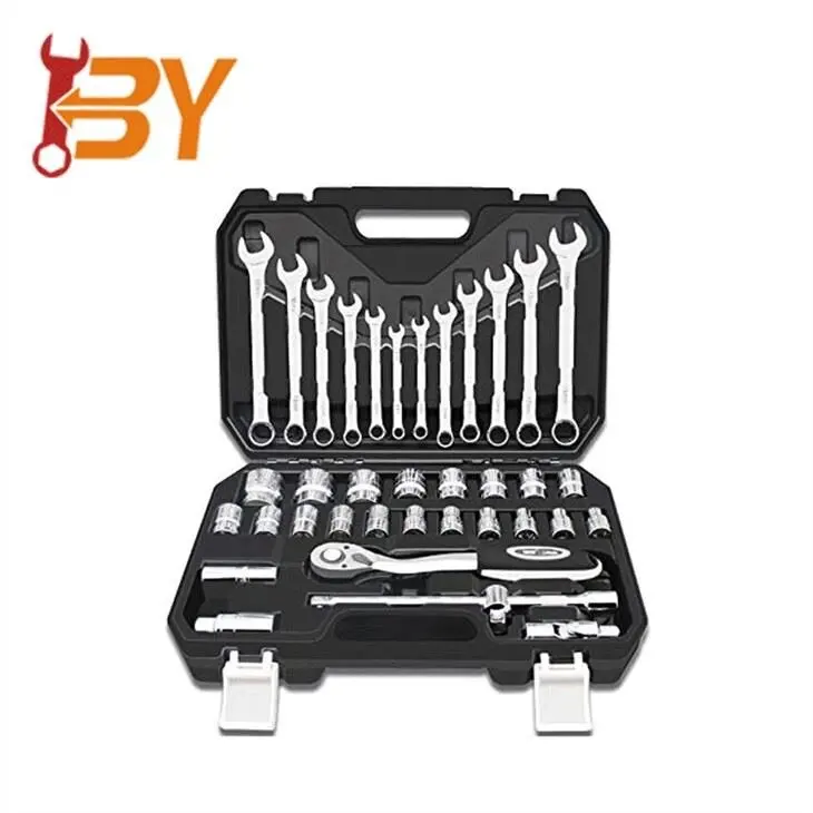 Car Repair Tool, Ratchet Socket Spanner Set, Universal, 44 Pieces ...