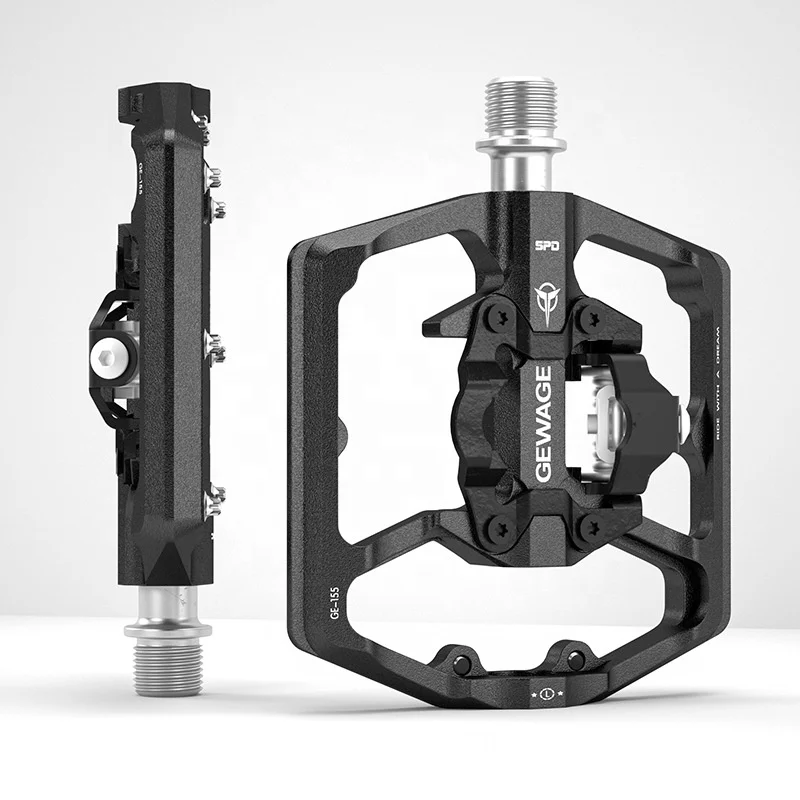 GEWAGE MTB Pedals Bicycle Pedals Set - Flat Pedals For Mountain Bike & Gravel Bike, Non-Slip & Durable, Aluminium Alloy, CNC Machined, 9/16 Inch Axle, Easy Installation (Blue - View #8