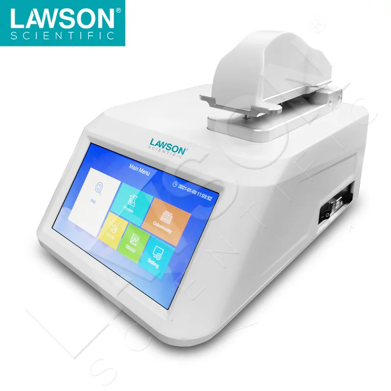 Ultramicro Spectrophotometer 800nm Spectrometer Lab Nucleic Acid