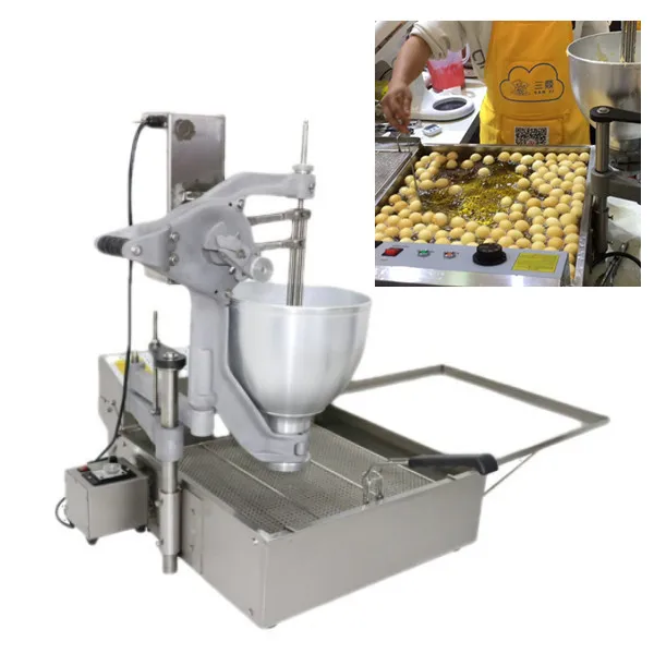 Most Popular Fully Automatic Little Luka Doni Mini Donut Fryer Machine