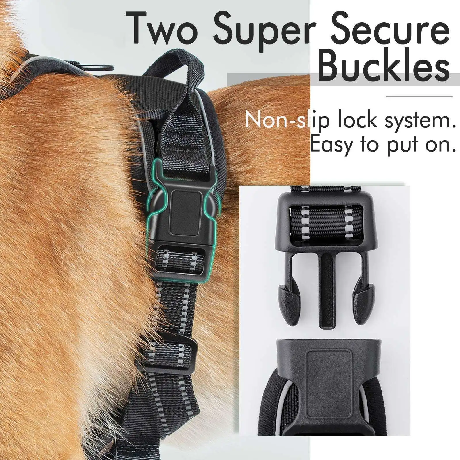 Manufacturers Custom Personalized Sublimation Reflective Adjustable No Pull Pet Vest Dog Harness Custom Dog Harness