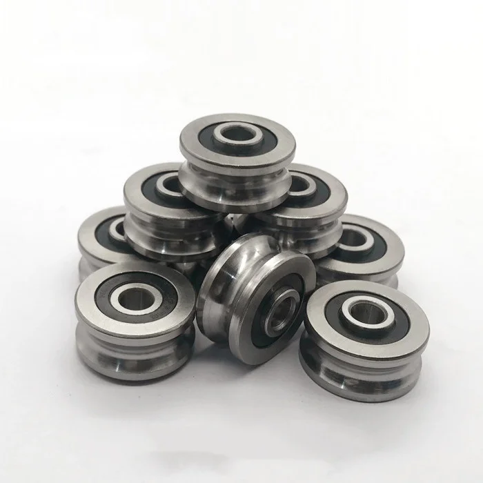 10 Roulements à Gorge En V 4x18x8mm - Pour Rails De Guidage, Moteurs, Modélisme, Outils - 4