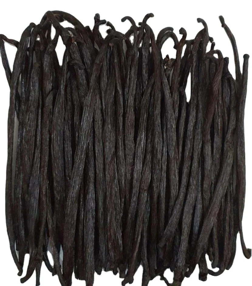 High quality black vanilla beans with reasonable price and fast delivery !!