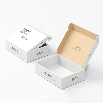 Product Customize Mailer Box Packaging Printing Clothes Shoes Apparel Corrugated Custom Wig Boxes with Logo Packaging