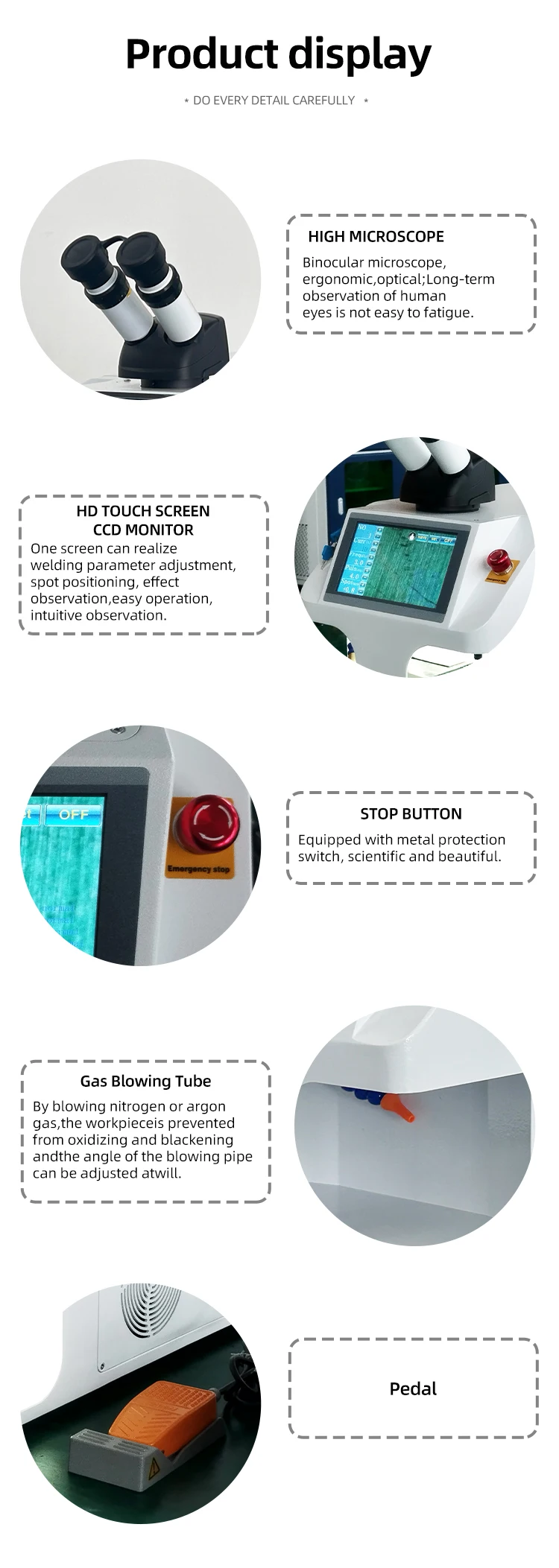 Manufacturer's 100W Jewelry Laser Welding Soldering Machine High Quality Gold Silver Jewellery Welder Hot Selling Product