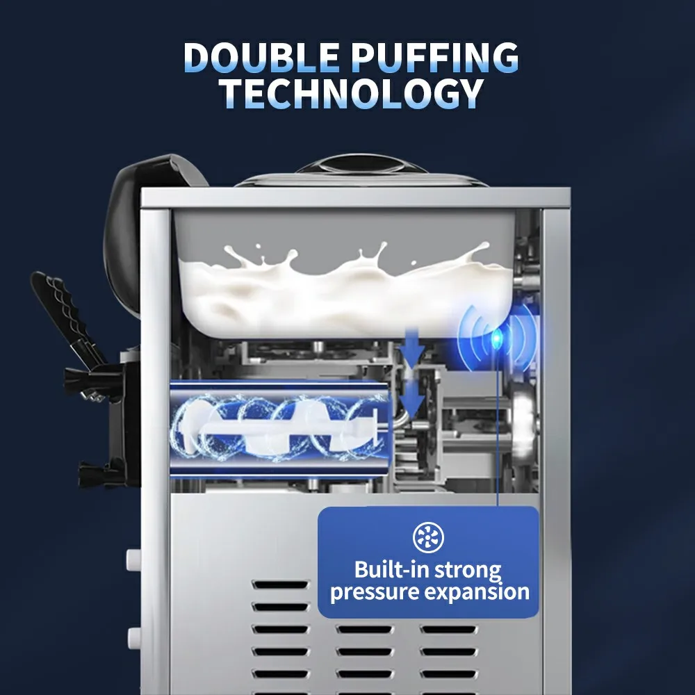 業務用ロールアイスクリーム、アイスクリームロールマシン、アイスクリームメーカー Amazon.co.jp: 業務用ロールアイスクリームマシン、ステンレススチール