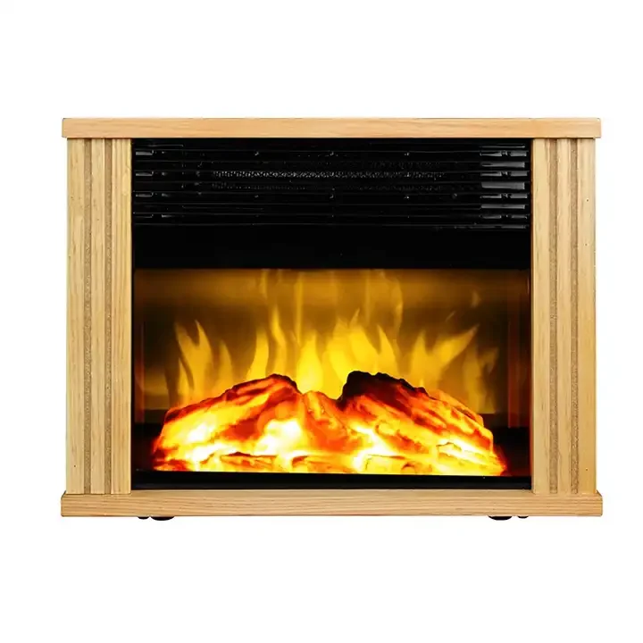 Konwin Electric Ptc Heater 3d Real Wood Burning Effect Insert Fireplace