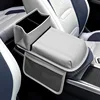 Memory cotton armrest storage mat-gray
