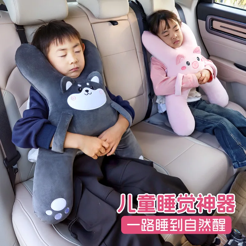 For Purple Cute Rabbit Style Car Seat Cushion Children's Vehicle
