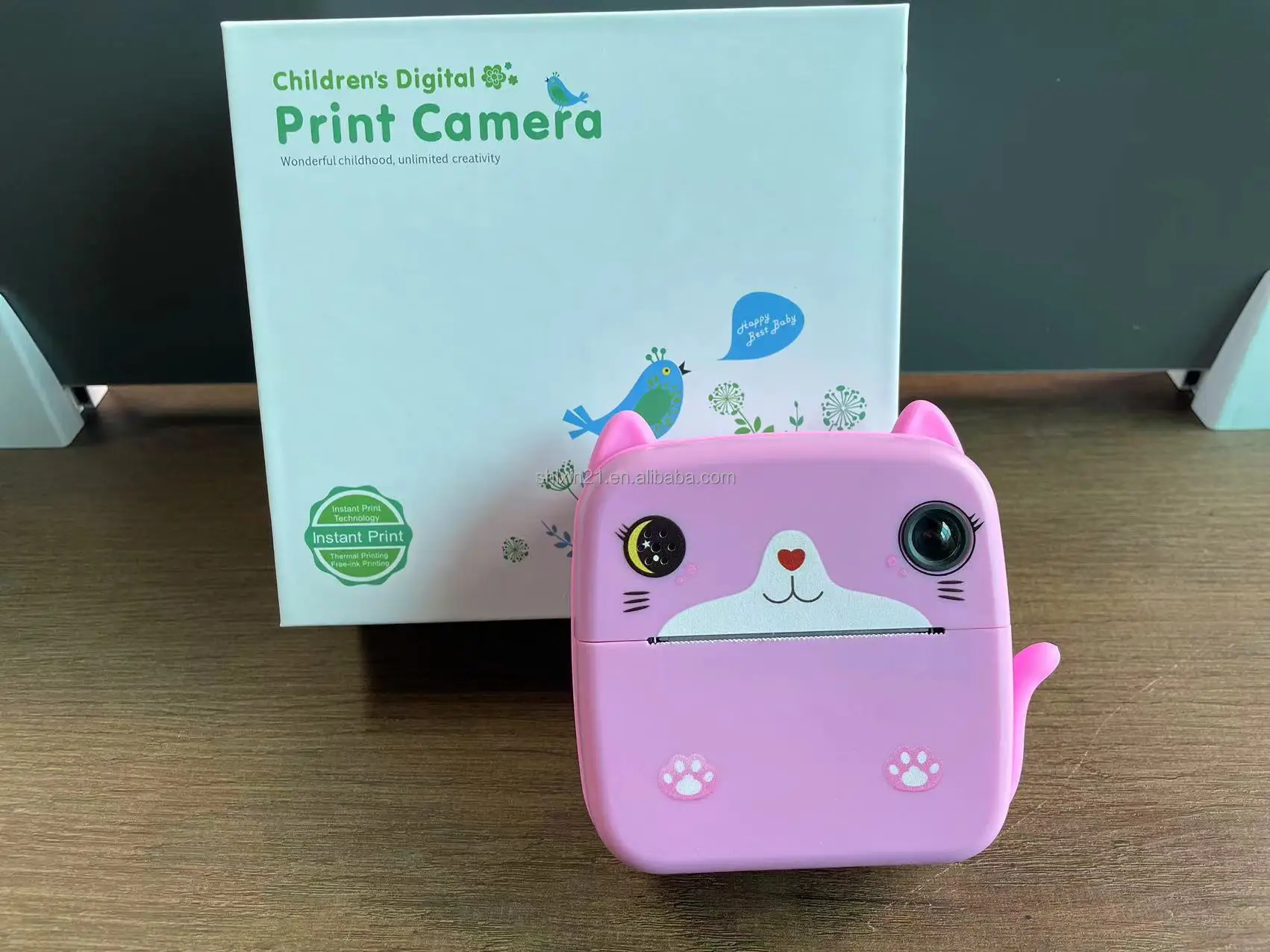 A21 Kids Digital Instant Print Camera with Thermal Paper Inkless ...