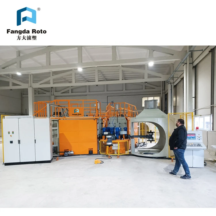 Toy Vinyl Making Pvc Ball Automatic Roto Ocean Sea Rotational Molding Machine