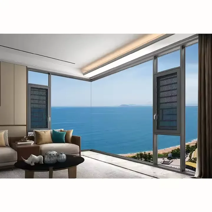 Chinese Design Wholesale Price Functional Windproof Windows Glass Aluminium Windows and Aluminum Frame Window