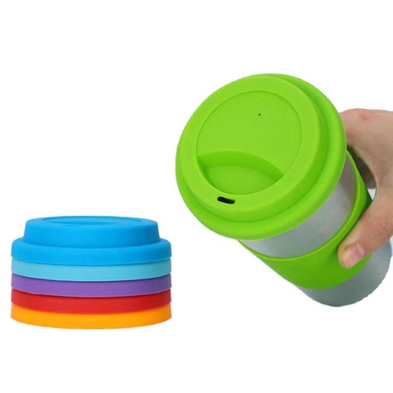 Wholesale silicone cup cover, promotional silicone lid for coffee