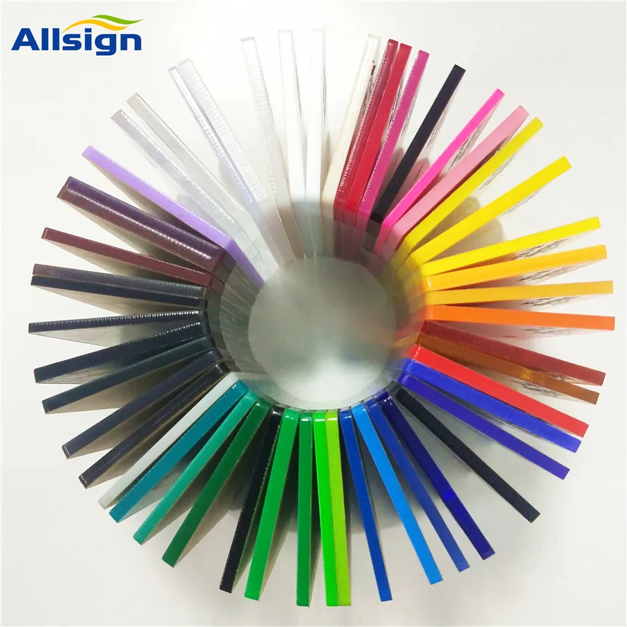 ALLSIGN Factory 1mm 1.8mm 2mm 3mm Cut Acrylic Glass Sheet for Aquarium