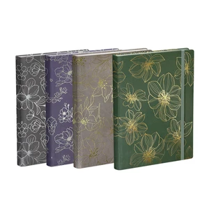 High Quality Softcover A5 Notebook  with Hot Stamping Foil logo