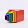 6pcs/set rainbow box