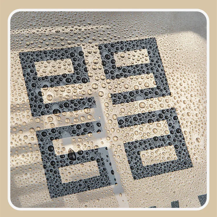 Amich JD02 Custom LOGO Large Capacity Transparent PVC Makeup Bag Travel Waterproof Makeup Organizer Bag