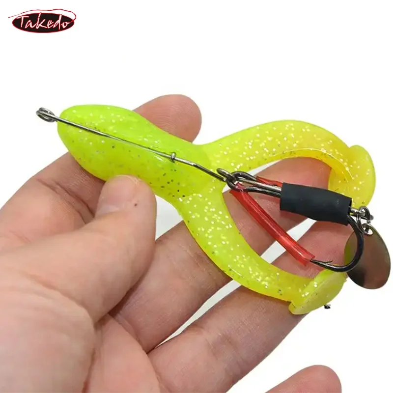 Jetshark 6.5cm 17.2g Topwater 10 Colors Fly Fishing Artificial Insect Soft  Lures Frog Fishing Lure - China Soft Bait and Frog Lure price