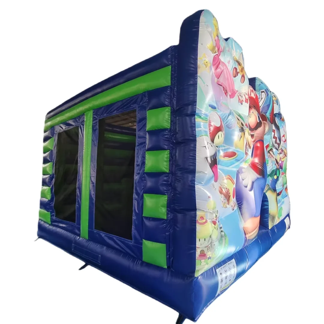 Commercial Grade Inflatable Bouncer with 3 Years Warranty Quadruple Stitching and Custom Logo Printed