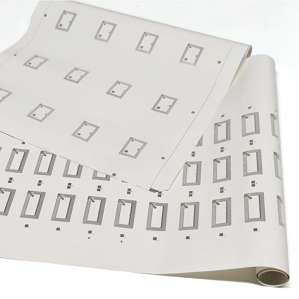 Paper Fragile Tag Eco Friendly RFID UHF ISO18000 6C Biodegradable Label Sticker