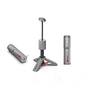 Vertak Outdoor 5v 500 Lumen Portable Led Barbecue Lamp Stand Working Floodlight Camping Lights With Tripod for Hiking Tent BBQ