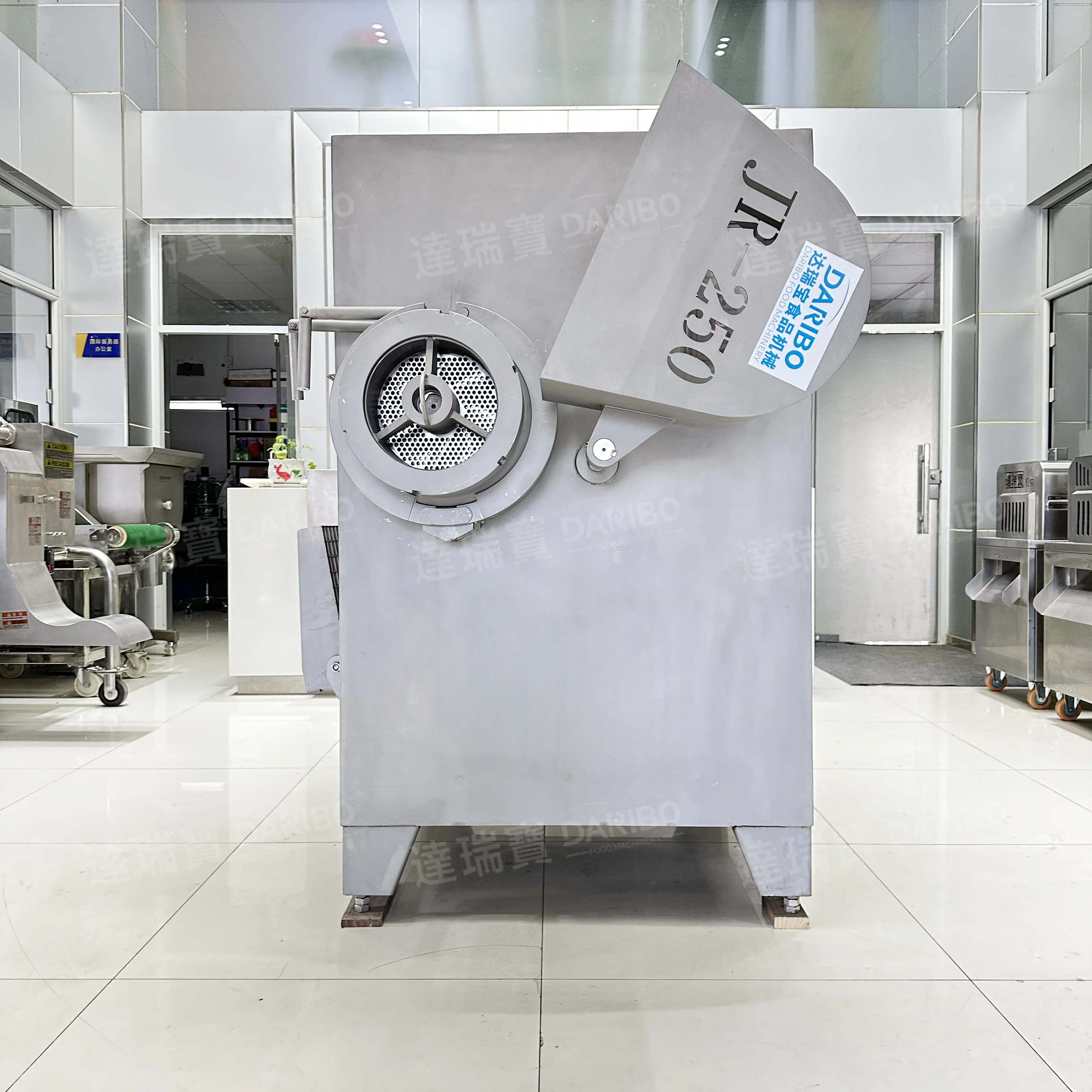 Cheese Grinder Pork Rib Brisket Mincer Meat Block Processing Equipment Buy Drbjr250 Heavy