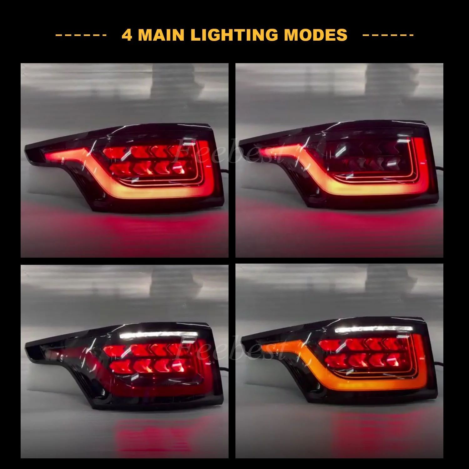 LED L494 テールランプセット Range Rover Sport 2013-2017用 後部ライト