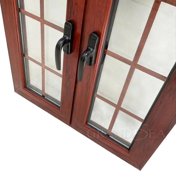 2020 Arch Window Fixed With Grill Design Double Glazed Arched windows for Australia Market