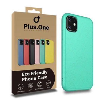 Wheat Straw Recycle 100% PLA Eco Friendly Phone Case For iPhone 13 Pro Max Biodegradable Phone Case