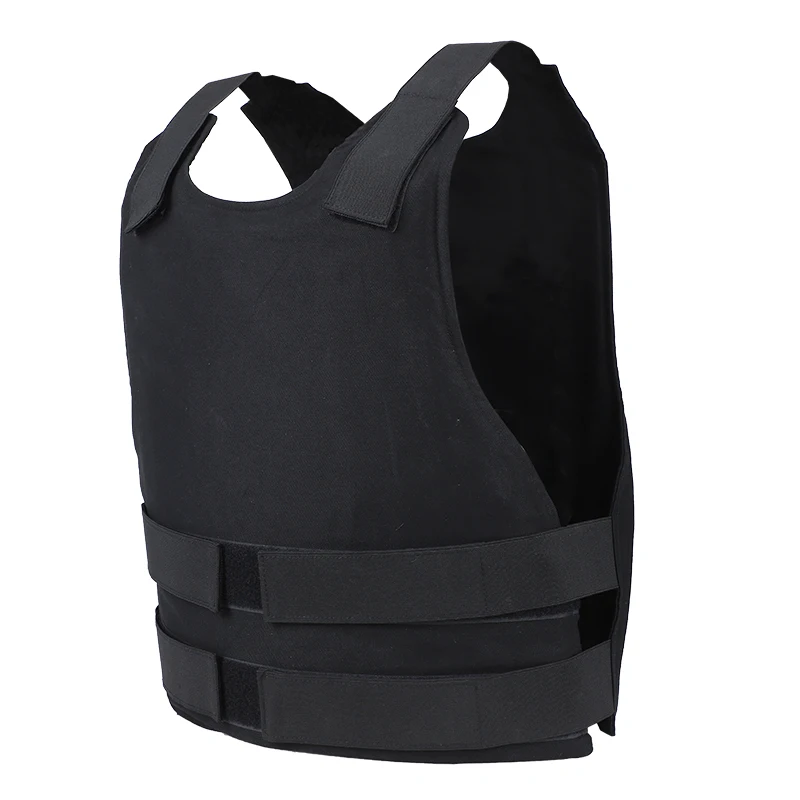 Double Safe RTS Custom Adjustable Tactical Vest Black Personal Protective Concealable Ballistic Insert Stab Proof Vest Tactical