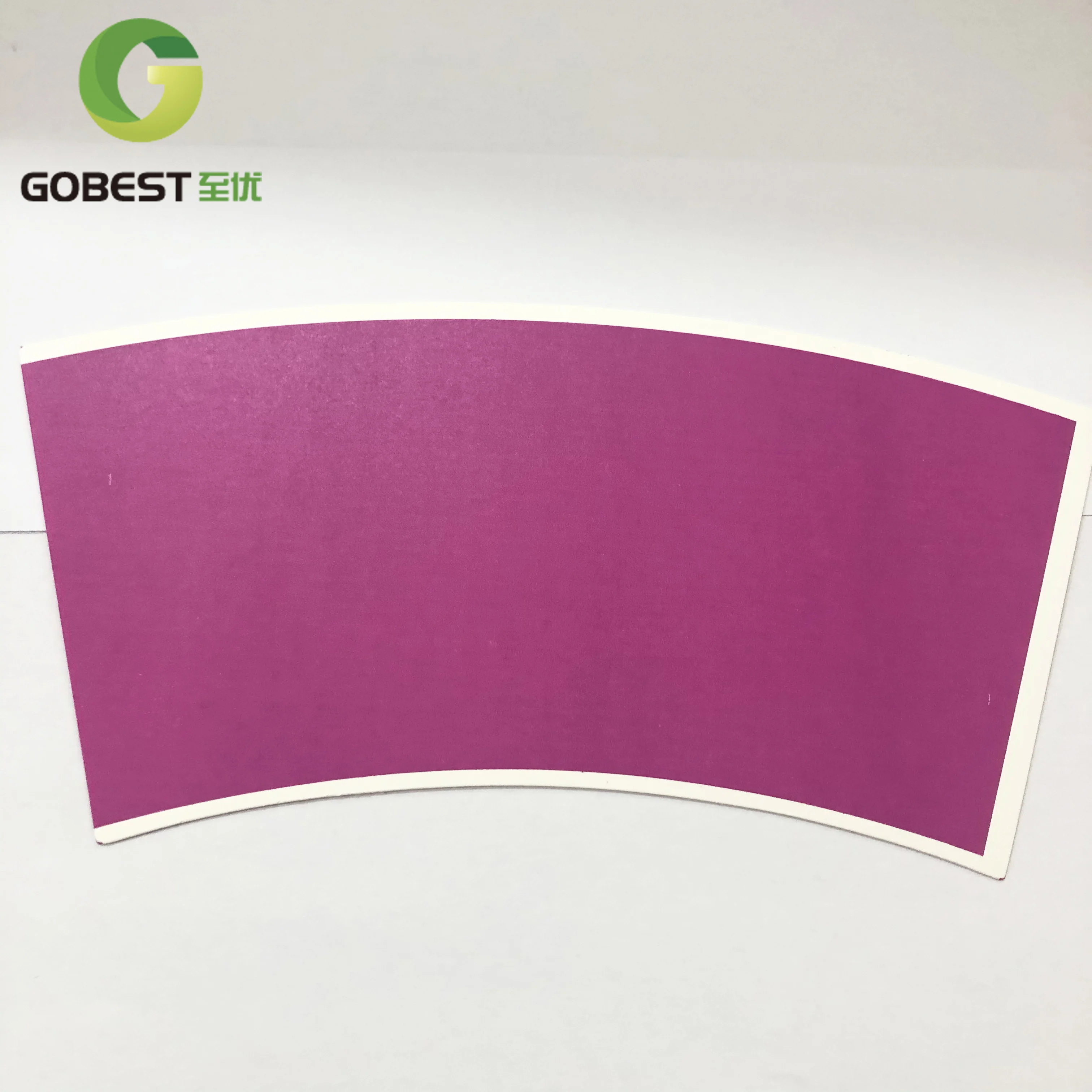 Eco Friendly Flexo Printing Coated PLA Paper Cup Fan Raw Material for Coffee Paper