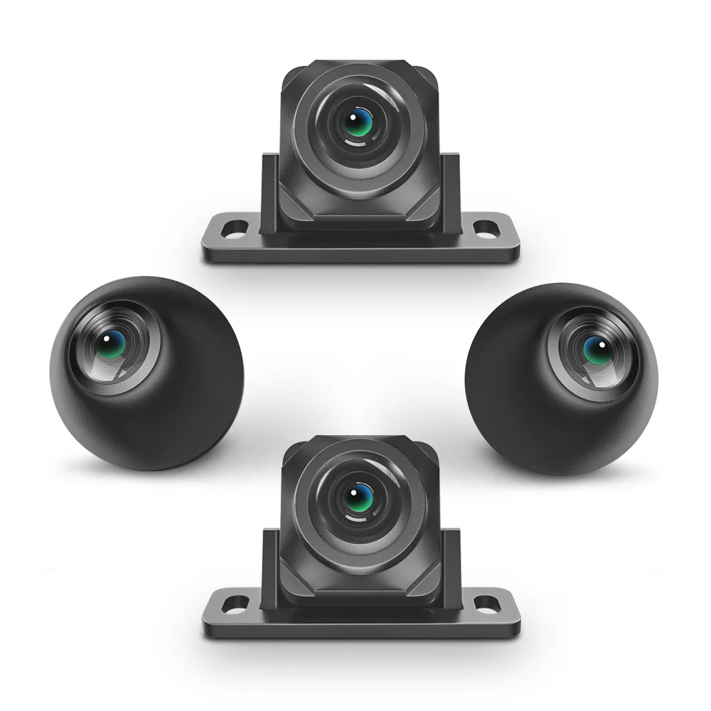 DUDUAUTO 360 Panoramic Camera Bird Eye Camera for Car Radio Screen Universal Sony 662 1080P High Definition