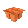 4 Hole orange
