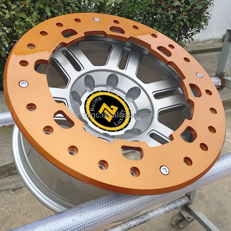 Jiangzao 4x4 Offroad 16 17 18 20 Inch Beadlock 6x139.7 Et25 Et32 5x139.7 8x170 Et12 5x150