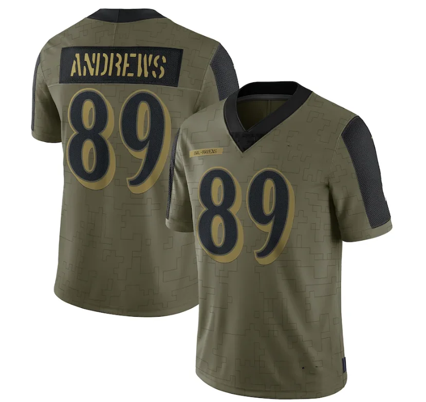 Men's Nike Deebo Samuel Brown San Francisco 49ers 2023 Salute to Service Limited Jersey Size: Large