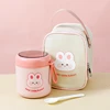 Pink with bag
