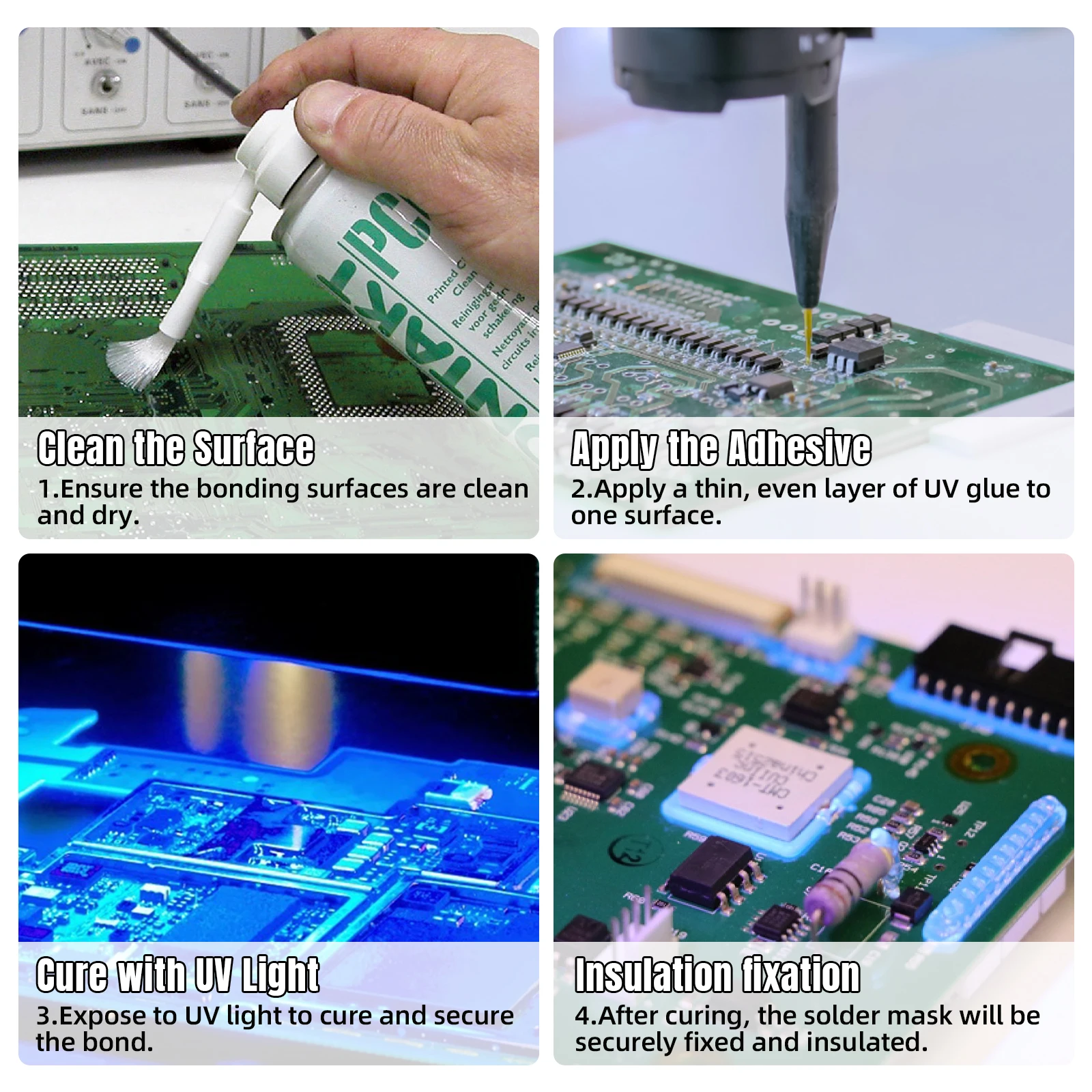 Professional Fast Light-Curing UV Glue Adhesive Camera Lens Module Transparent Bonding for Construction Silicone Material