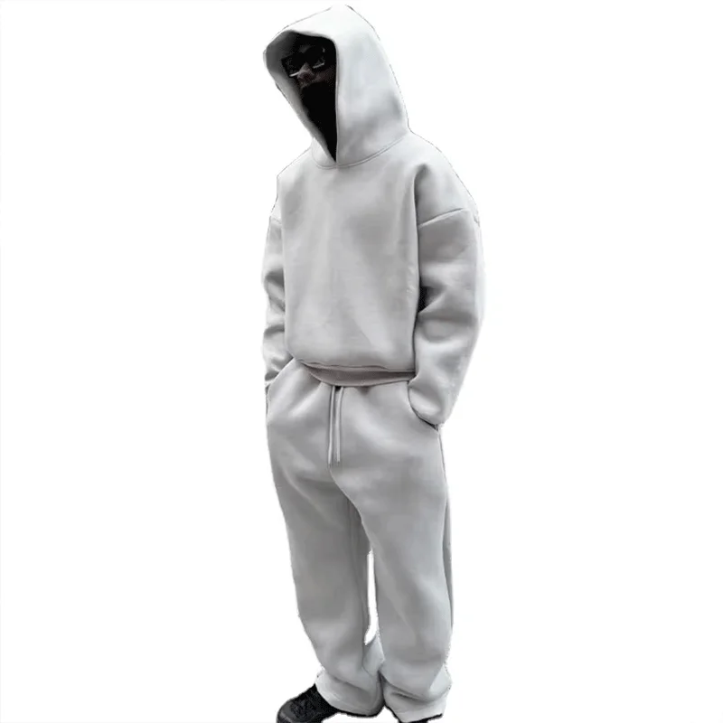Sweatsuit Blank Hoodies And Sweatpants Sweat Suit Mens Plain
