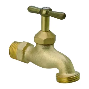 Cheaper Lockable Hose Zinc-alloy Bibcock Garden Water Tap with Key