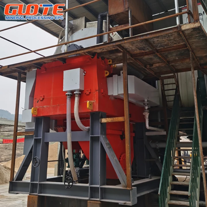Vertical Pulsating High Gradient Magnetic Separator for  Mining Equipment with Iron Ore Concentrator