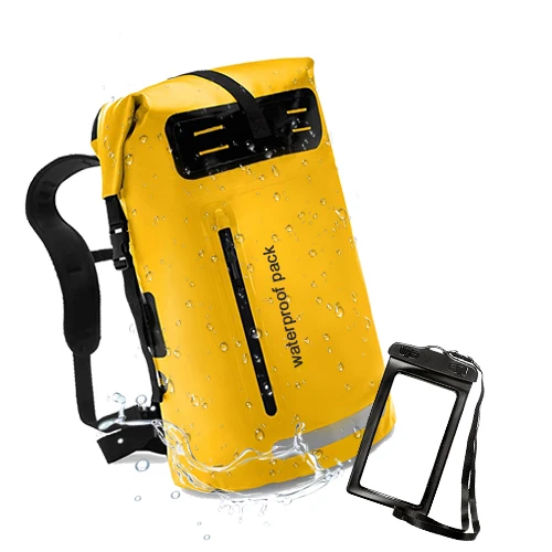 30L Custom Outdoor Sport Camping Hiking Travel Fishing 500D PVC Tarpaulin dry Bags laptop waterproof backpack