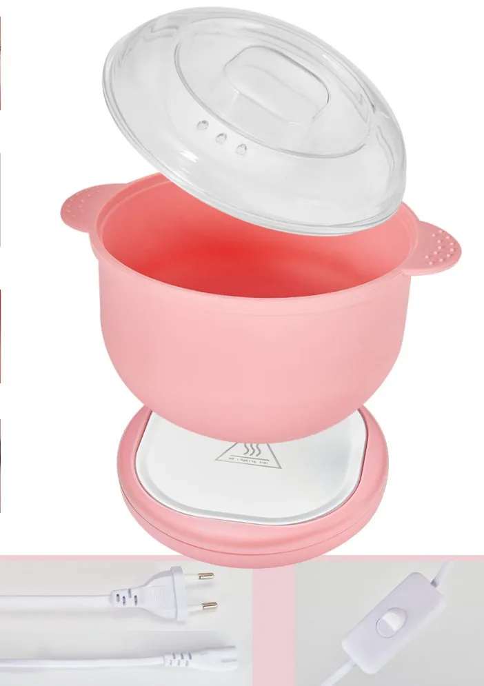 Salon SPA Body waxing Melt heater Collapsible silicone waxing pan for beauty treatments