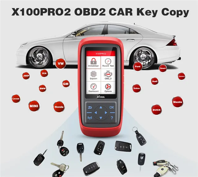 2023 Original XTOOL X100 Pro2 Auto Key Programmer With EEPROM Adapter Support Many Car Brands With Best Price