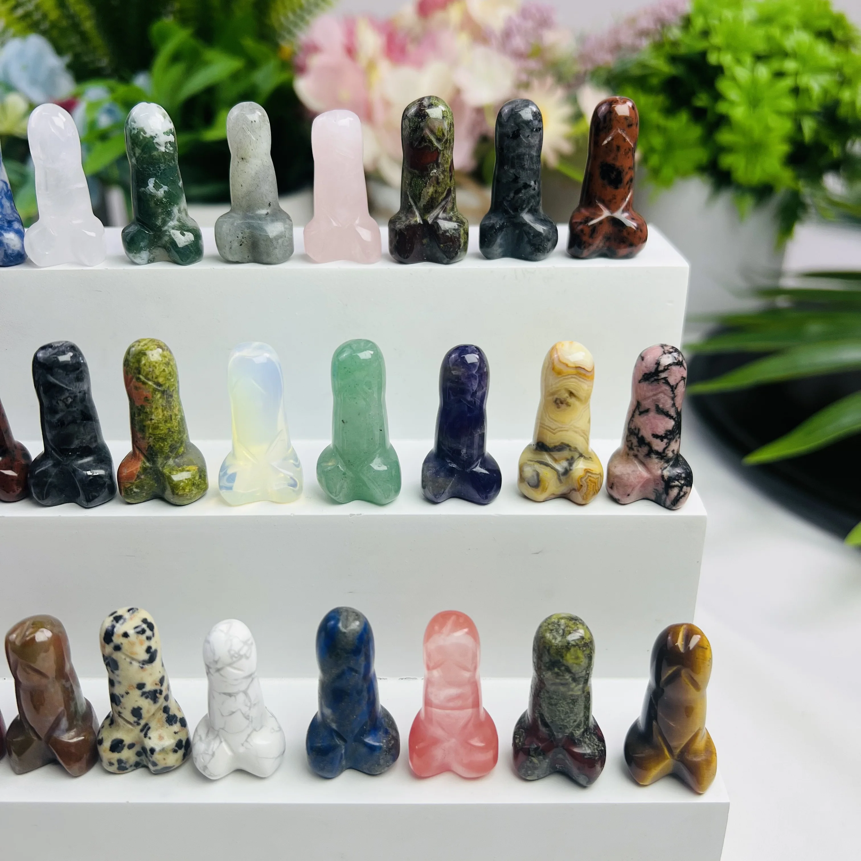 Mini Crystal Penis Dildo