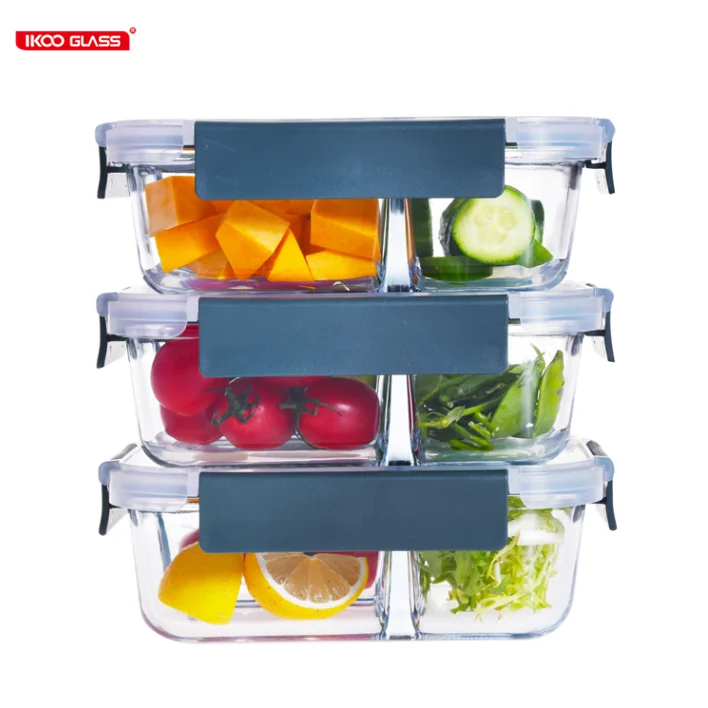 ikoo high borosilicate glass food container