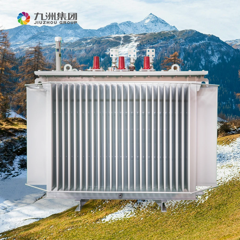 JIUZHOU GROUP Factory-Direct Power Transformer Fully Enclosed Silicon Steel Core Booster Oil Immersed Distribution Equipment