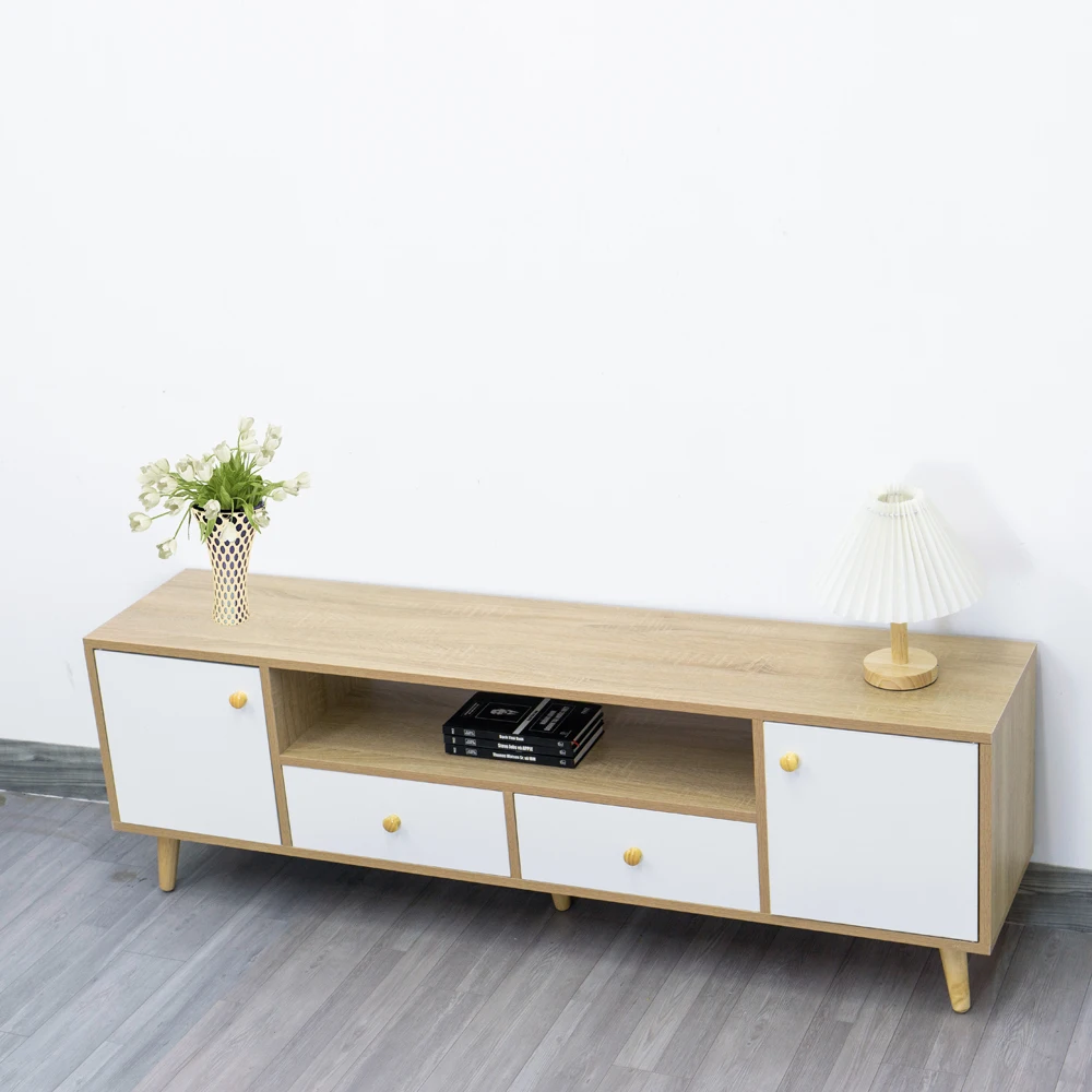 Modern Tv Stand With 4 Drawers High Quality Tv 2022 Living Room Furniture Hot Sale