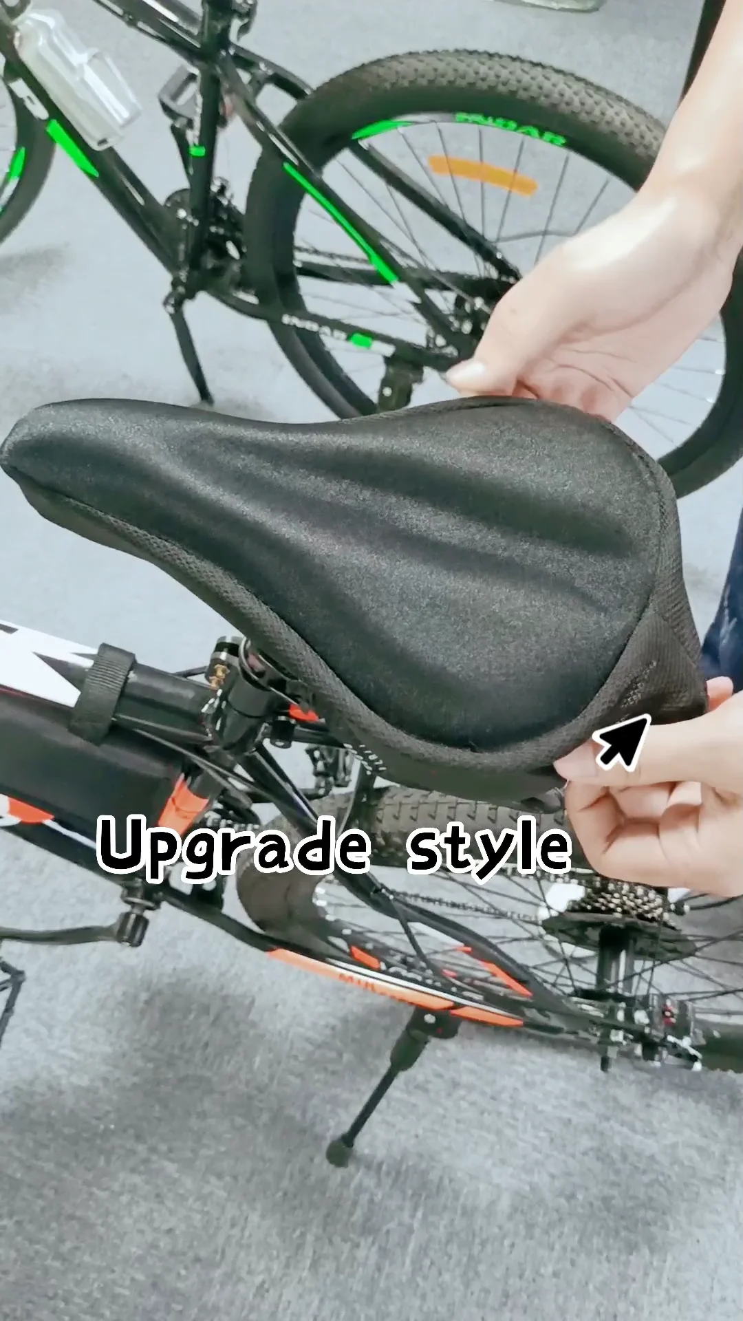 bike seat gel vs foam