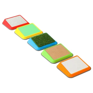 5pcs Non-Slip Plastic Stepping Stones Kids Sensory Integration Training Equipment Indoor or Outdoor Balance Coordination Skills