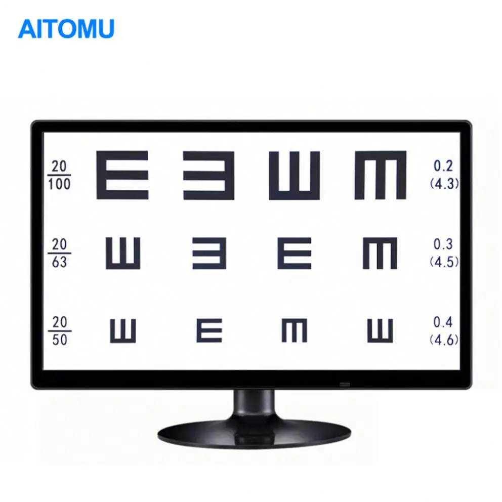 Led vision. Chart Projector. Ophthalmic Visual Test Table. Logarithmic Visual Acuity Chart Cat no 2121. Купить монитор настенный для проверки зрения Китай.